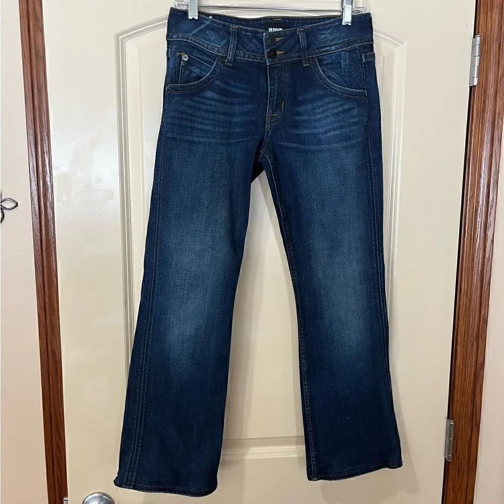 NWT HUDSON Midrise Signature Bootcut Jeans Blue Women’s Size 27